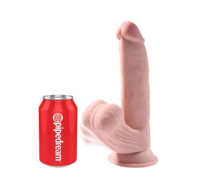 3D Cock Swinging Balls 8 Inch